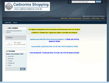 Tablet Screenshot of cadnormastore.com.br